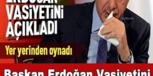 Cumhurbaşkanı Recep Tayyip Erdoğan Açıkladı