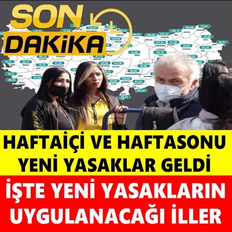 Hafta sonu ve hafta içi kısıtlamları için