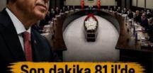 81 İlin Tamamında Uygulanacak