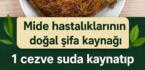 Hazımsızlık ve mide asidine iyi geliyor