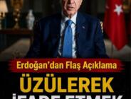 Üzülerek İfade Etmek İstiyorum