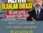 Ezberleri Bozan Altın Tahmini