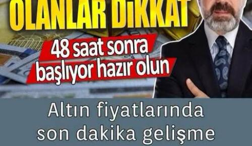 Ezberleri Bozan Altın Tahmini