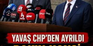 Mansur Yavaş CHP’den Ayrıldı