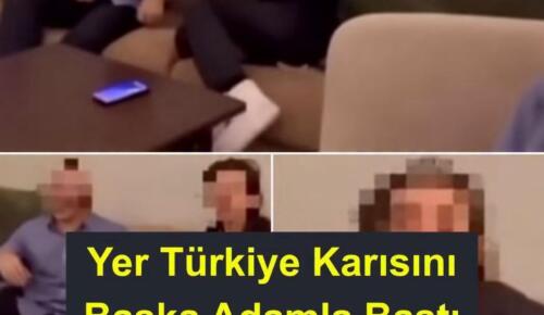 Karısını başka biriyle yakalayan adam o anları kayda aldı