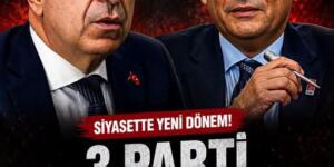 3 Parti birleşiyor!