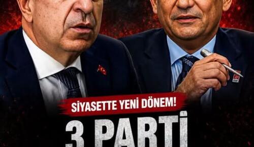 3 Parti birleşiyor!